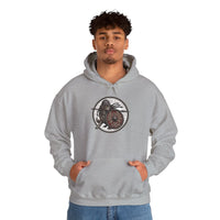 Shieldmaiden Viking Berserker Dog Hoodie - Heavy Blend Cotton Poly Pullover - Unisex White
