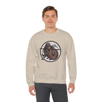 Shieldmaiden Viking Berserker Dogs Sweatshirt - Heavyweight Fleece Crewneck - Unisex White