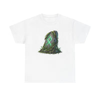 Othala Rune Ancestral Home T-Shirt - Heavy Cotton Classic Fit Tee - Unisex White