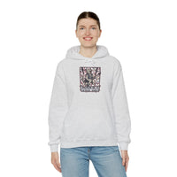 Guitar Solo Heavy Metal Rocker Cats Hoodie - Soft Cotton Blend Pullover - Unisex White