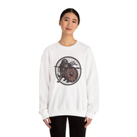 Shieldmaiden Viking Berserker Dogs Sweatshirt - Heavyweight Fleece Crewneck - Unisex White
