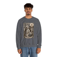 Temperance Tarot Card Angel Sweatshirt - Heavy Blend Fleece Crewneck - Unisex White
