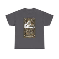 Judgement Angel Graphic T-Shirt - Heavy Cotton Classic Fit Tee - Unisex White
