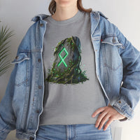 Othala Rune Ancestral Home T-Shirt - Heavy Cotton Classic Fit Tee - Unisex White