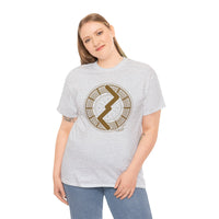Jera Rune Harvest Cycle Graphic T-Shirt - Heavy Cotton Classic Fit Tee - Unisex White