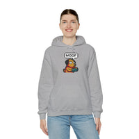 Player One 8-Bit Gaming Dog Hoodie - Soft Cotton-Poly Blend Fleece - Unisex White