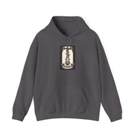 The Hanged Man Tarot Card Hoodie - Heavy Blend Fleece Pullover - Unisex White