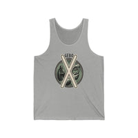 Gebo Rune Gift Exchange Tank Top - Soft Ringspun Cotton Jersey - Unisex White