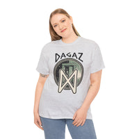 Dagaz Rune Threshold Portal T-Shirt - Heavy Cotton Classic Fit Tee - Unisex White