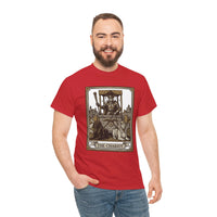 The Chariot Tarot Card T-Shirt - Heavy Cotton Classic Fit Tee - Unisex White