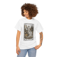Empress Tarot Card Graphic T-Shirt - Heavy Cotton Classic Fit Tee - Unisex White