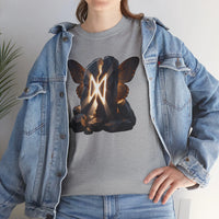 Dagaz Rune Breakthrough Symbol T-Shirt - Heavyweight 100% Cotton Classic Fit Tee - Unisex White