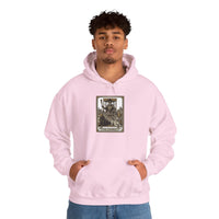 The Chariot Tarot Card Hoodie - Heavy Blend Fleece Pullover - Unisex Off White