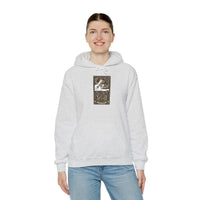 Judgement Tarot Card Graphic Hoodie - Heavyweight Cotton Blend Pullover - Unisex White