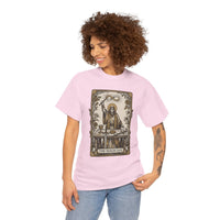 The Magician Tarot Card T-Shirt - Heavyweight 100% Cotton Classic Tee - Unisex White