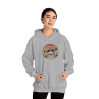 Scottish Fold Cool Cat Aviator Hoodie - Heavy Blend Cotton Poly Fleece - Unisex White
