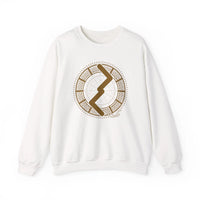 Jera Harvest Rune Sweatshirt - Heavy Cotton Blend Crewneck - Unisex White