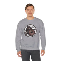 Shieldmaiden Viking Berserker Dogs Sweatshirt - Heavyweight Fleece Crewneck - Unisex White