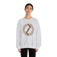 Jera Harvest Rune Sweatshirt - Heavy Cotton Blend Crewneck - Unisex White