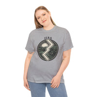 Jera Rune Harvest Reaping T-Shirt - Medium Weight Cotton Classic Fit Tee - Unisex White